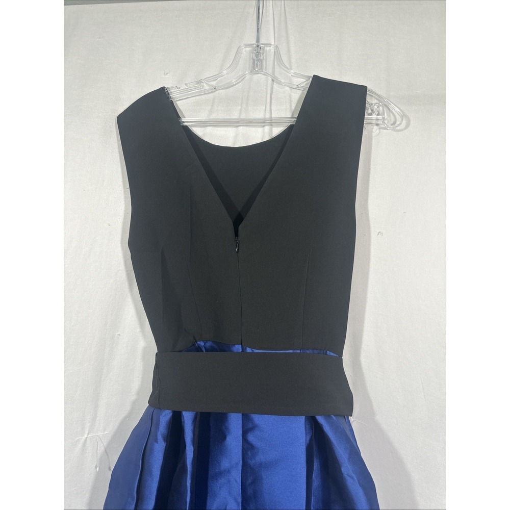NEW $1095 SACHIN & BABI [ 10 ] Monica Sleeveless Sequined BallGown Black #J2111 - Picture 15 of 16